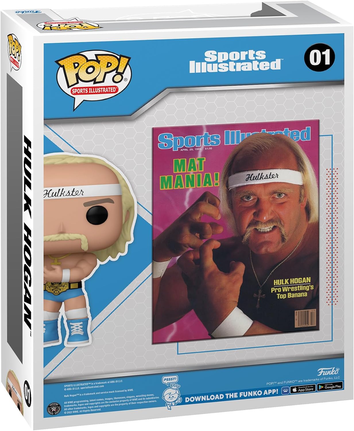 Funko POP! SI Cover: WWE - Hulkster - Collectable Vinyl Figure - Gift Idea - Official Merchandise - Toys for Kids & Adults - Model Figure for Collectors and Display