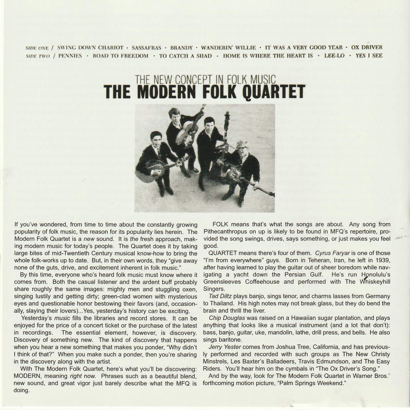 Modern Folk Quartet