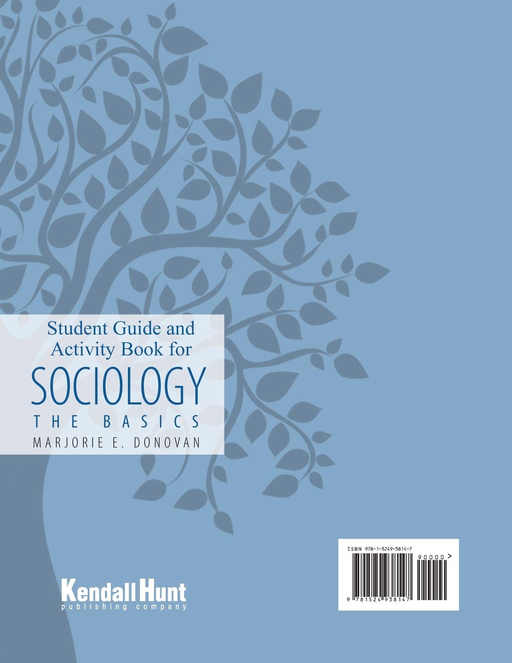 Student Guide And Activity Book For: Sociology: The Basics - Workbook