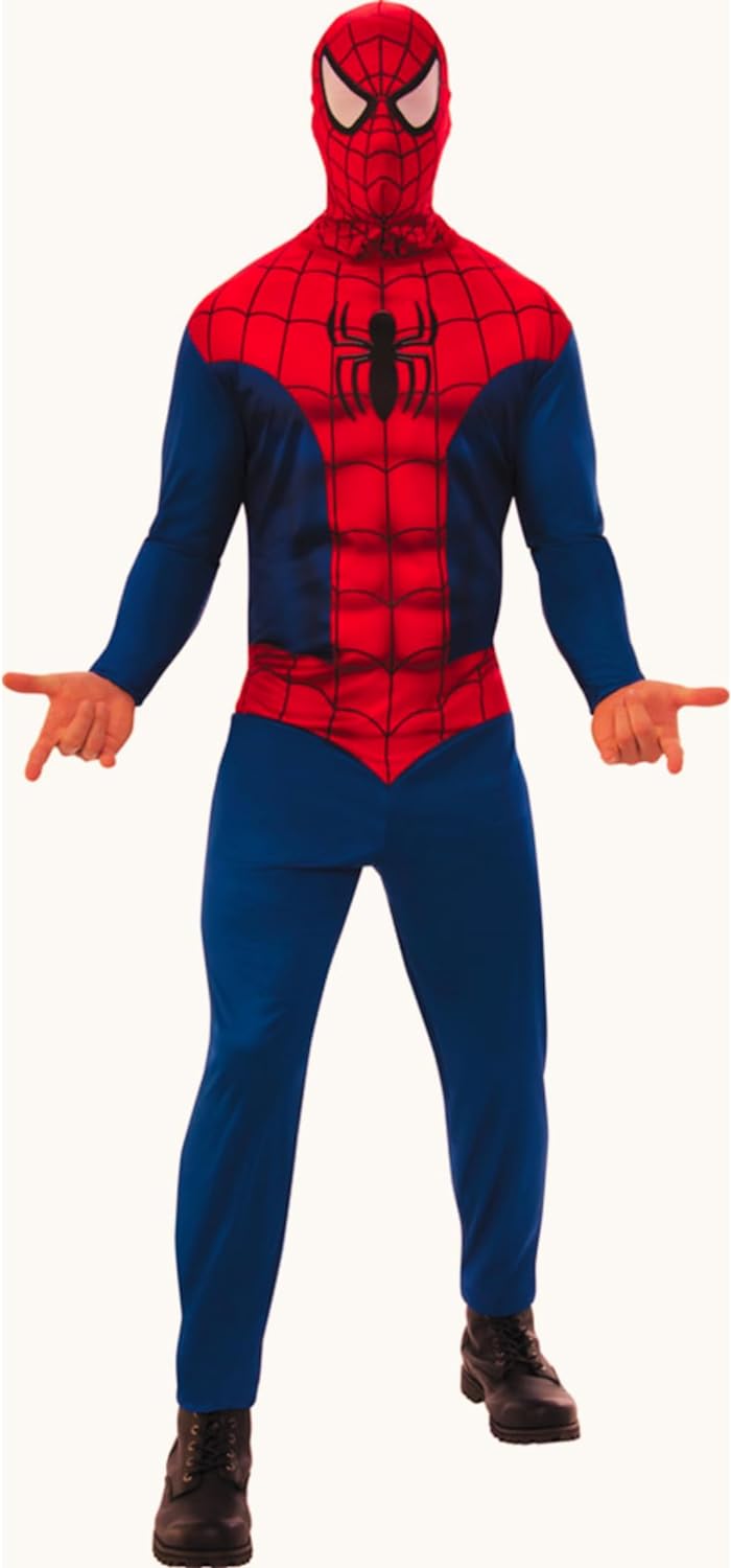 Marvel Spiderman-kostuum voor heren, maat XL (Rubie's 820958-XL