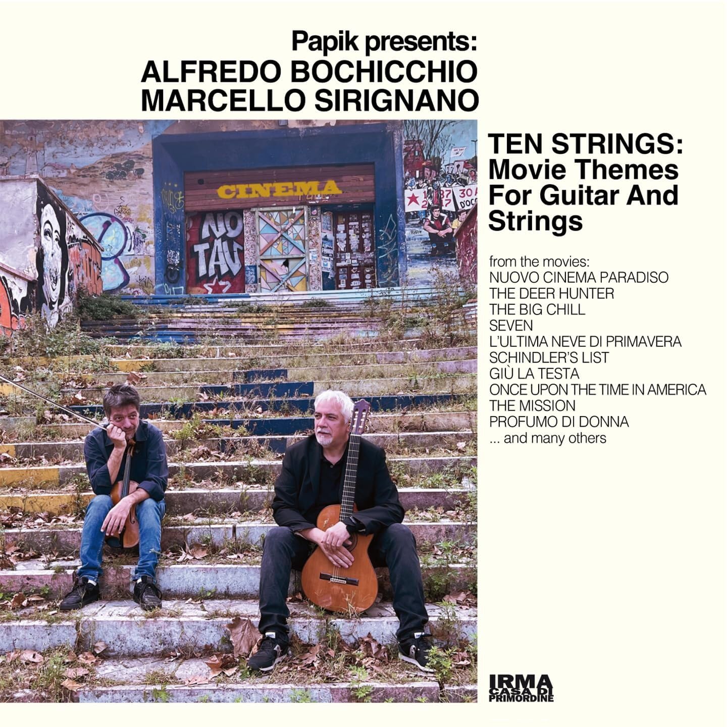 Papik Presents Ten Strings: Movie Themes For Guitars & Strings