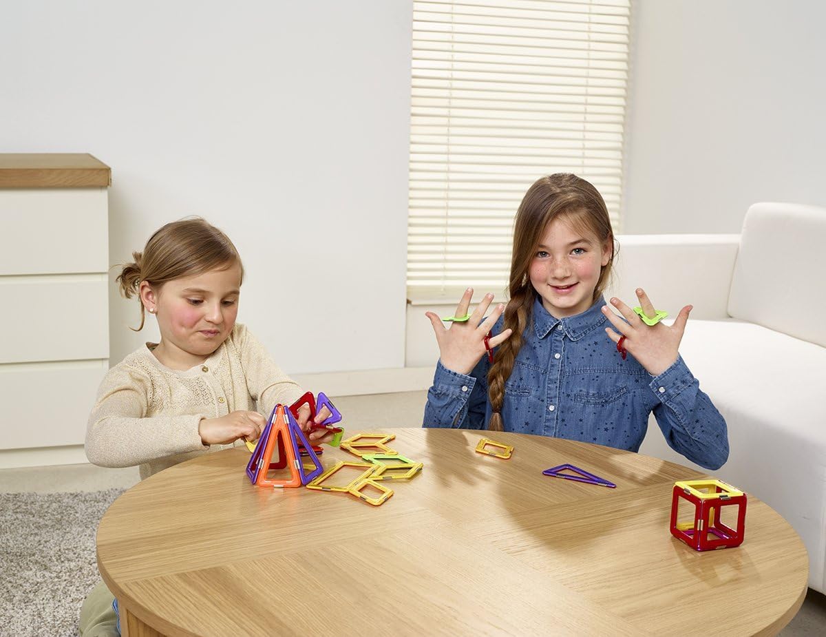 GeoSmart - Start Set, Magnetic Construction Set, 15 pieces, 3+ Years
