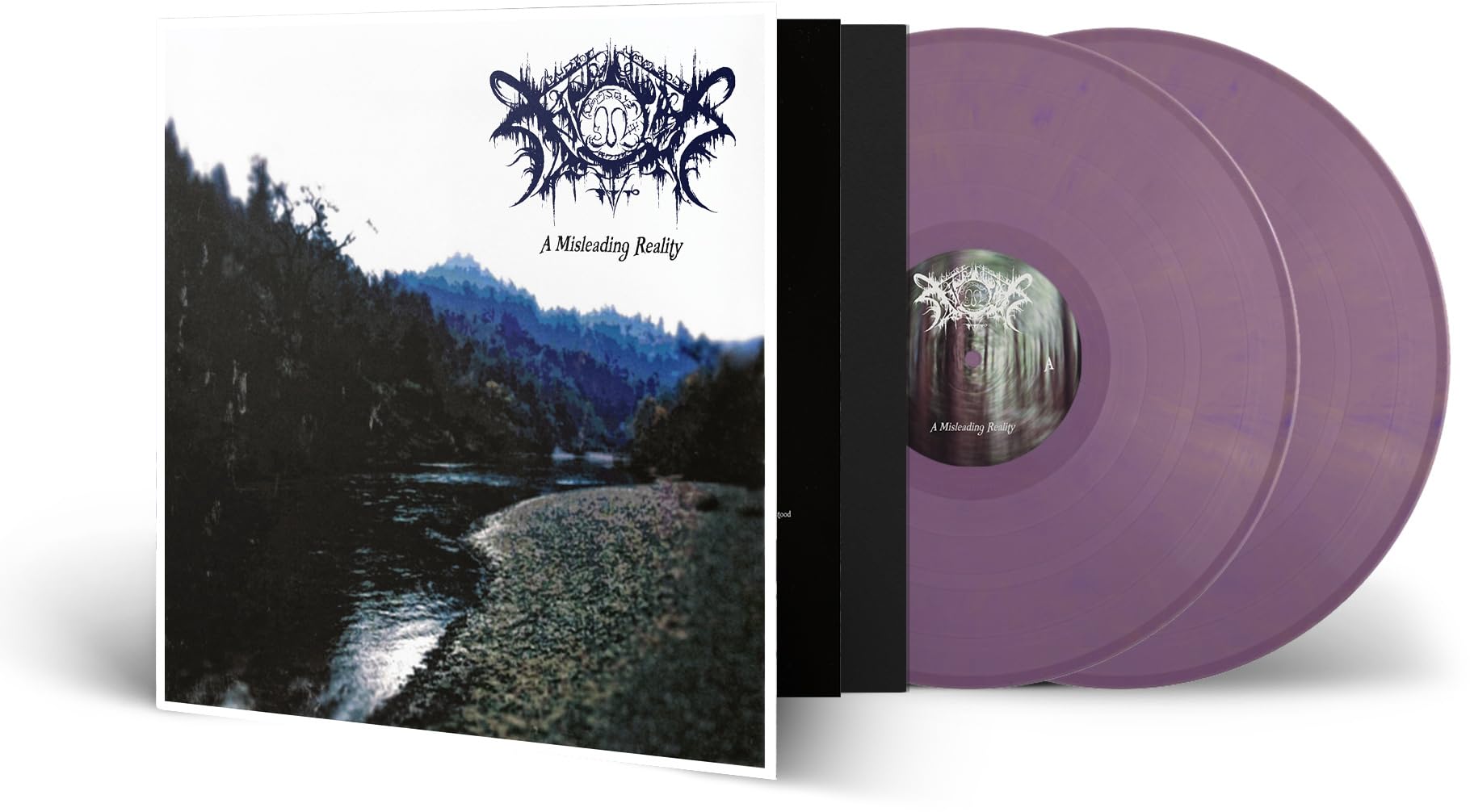 A Misleading Reality - Gold/Purple Marble