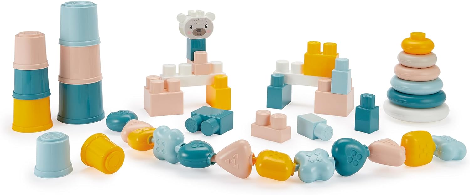 JOUETS ECOIFFIER SAS 7915 Konstruktion, Zusammenbau, Pastell, Klein