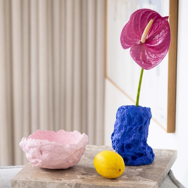 DIY Modelling Kit - Papier Mache - Vase and Bowl - 2 pcs