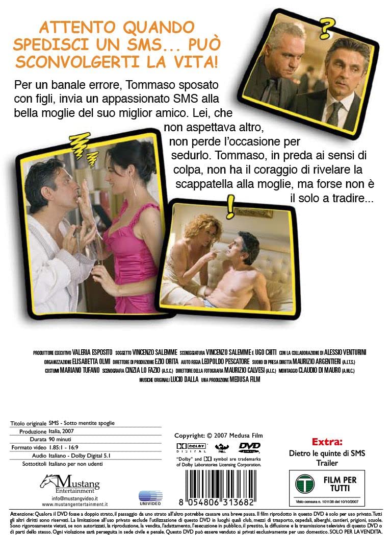 SMS - Sotto mentite spoglie (DVD