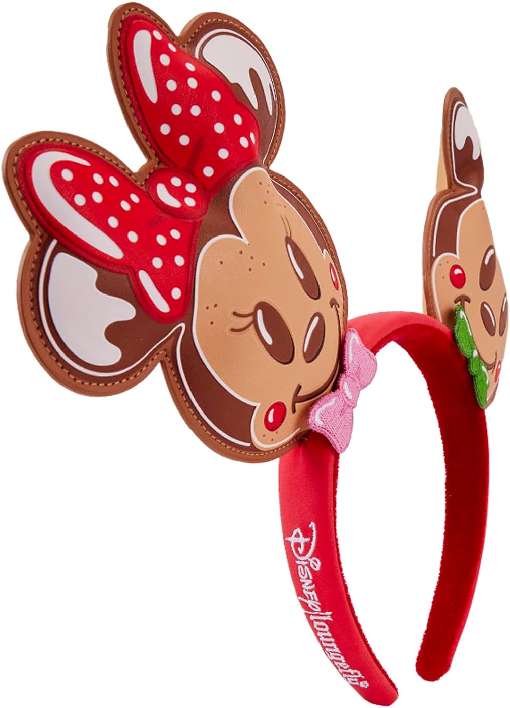 Loungefly Disney Mickey & Friends Gingerbread Cookie All-Over Print Mini Backpack With Ear Headband, Multi, Mini, Mini Backpack