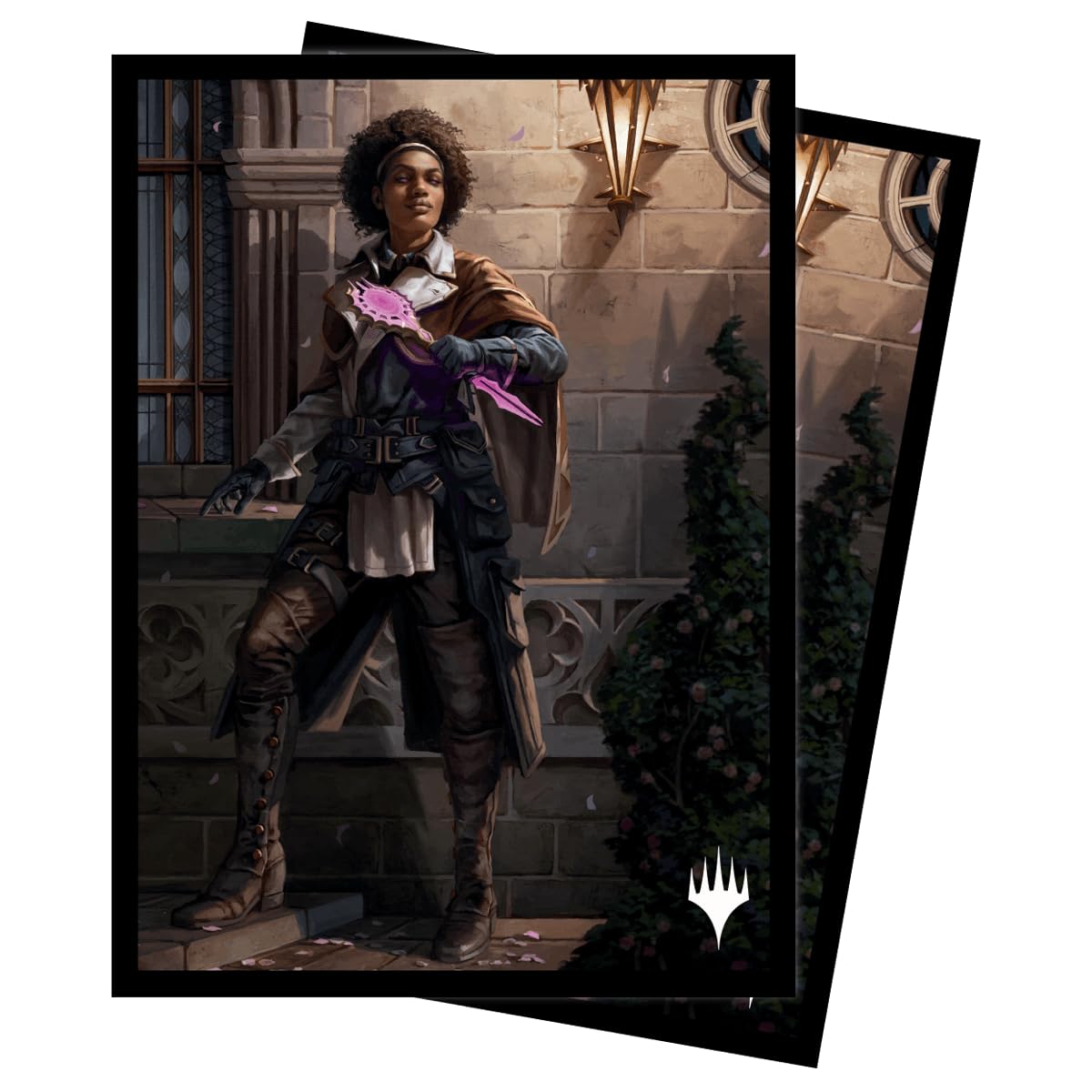 Ultra Pro - MTG Murders at Karlov Manor 100ct Sleeves Kaya, Spirits' Justice, protector antirreflejos MTG accesorio de juego de cartas coleccionables fundas de tamaño estándar
