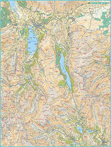 Central Lake District Mazzle (Map Jigsaw Puzzle