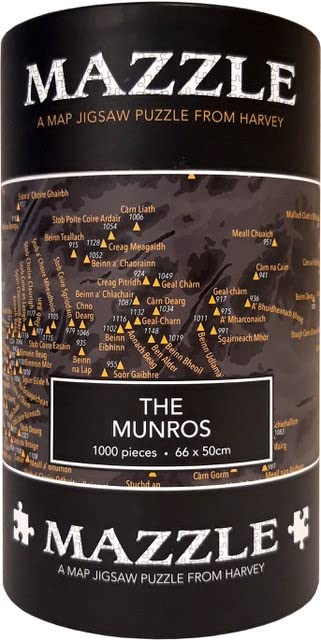Munro Mazzle The distinctive map jigsaw puzzle