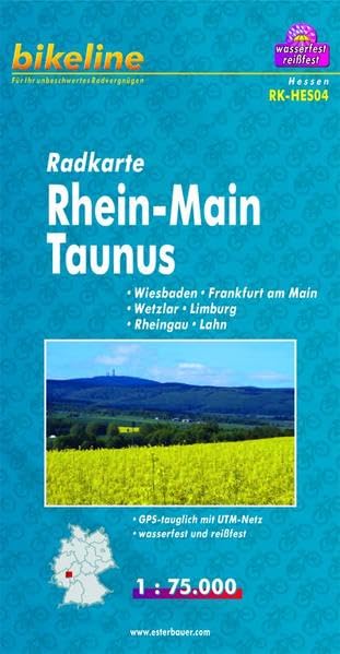 Rhein - Main / Taunus cycle map