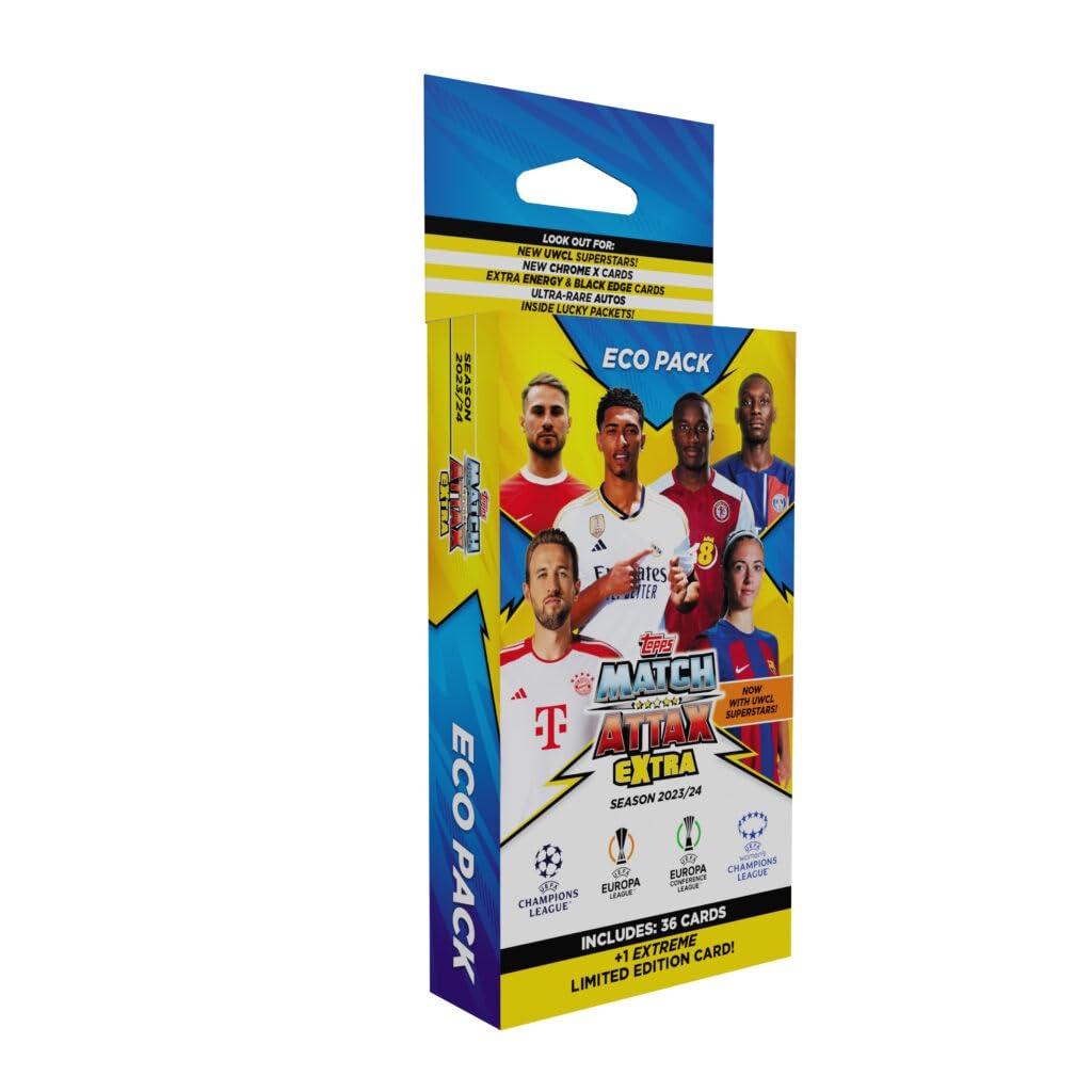 Topps Champions League Match Attax Extra 2023/24-1x Eco Pack Blister