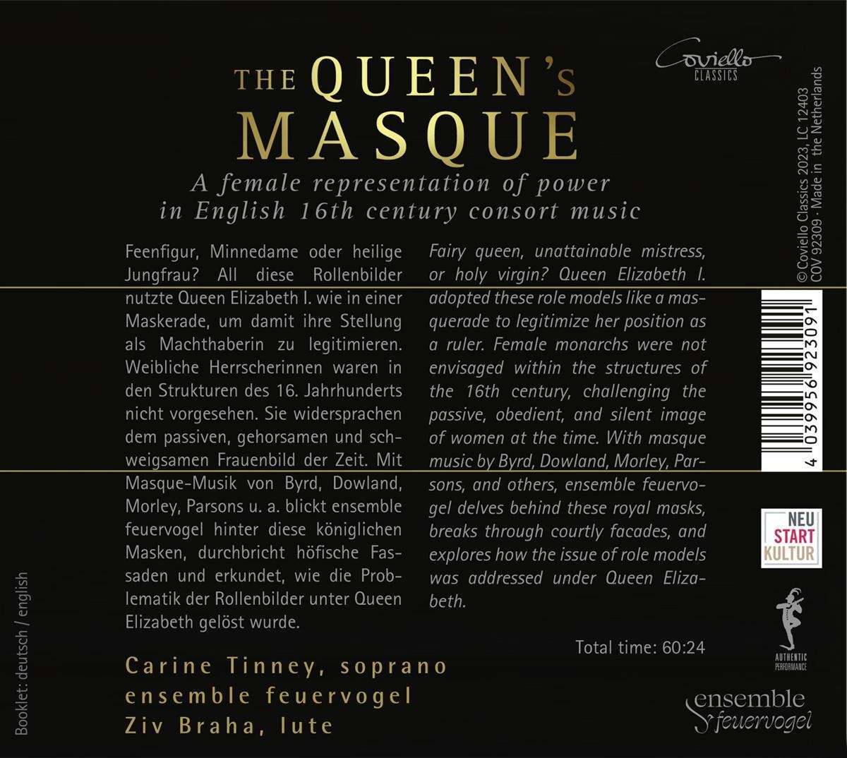 The Queen's Masque: A Female Representation of Power in English 16th Century Consort
