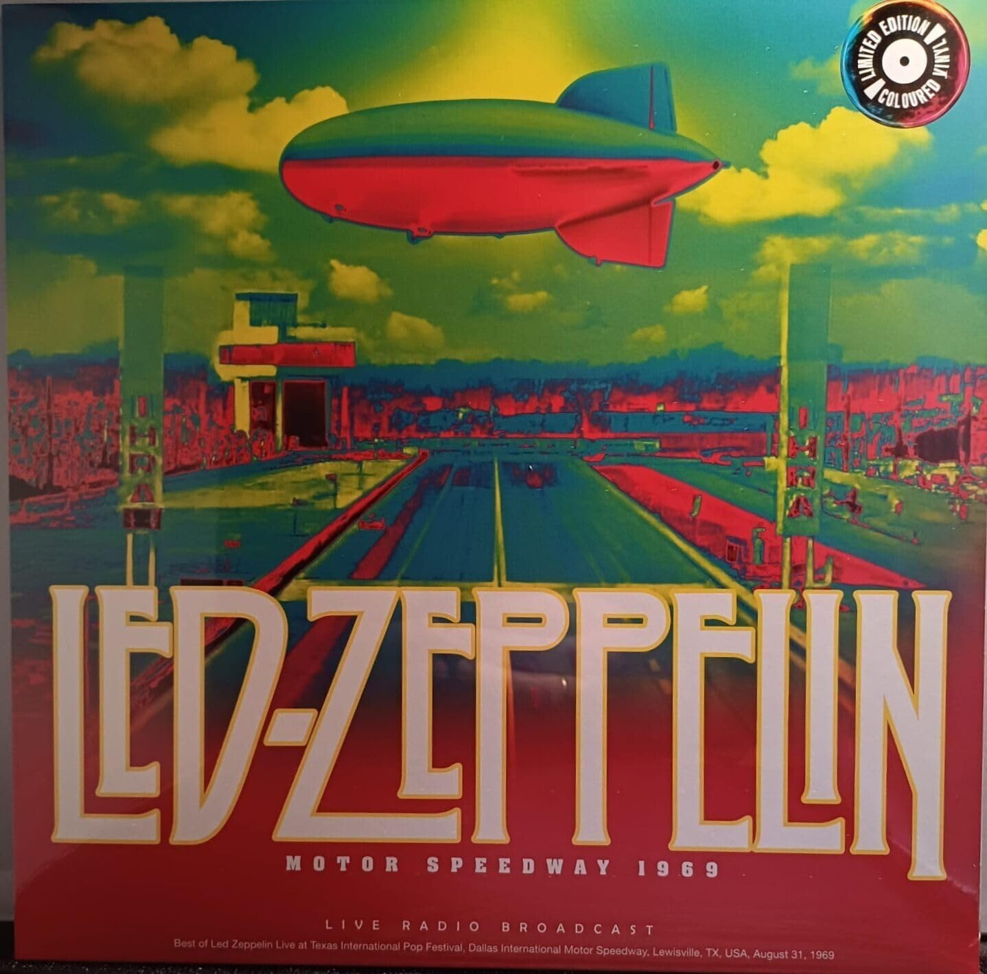 Motor Speedway 1969-blue transparent Sleeve