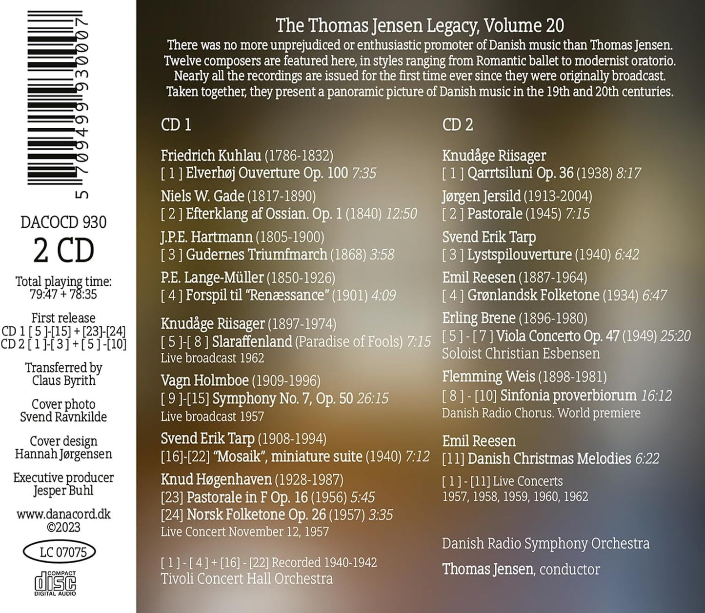 Thomas Jensen: Legacy - Volume 20