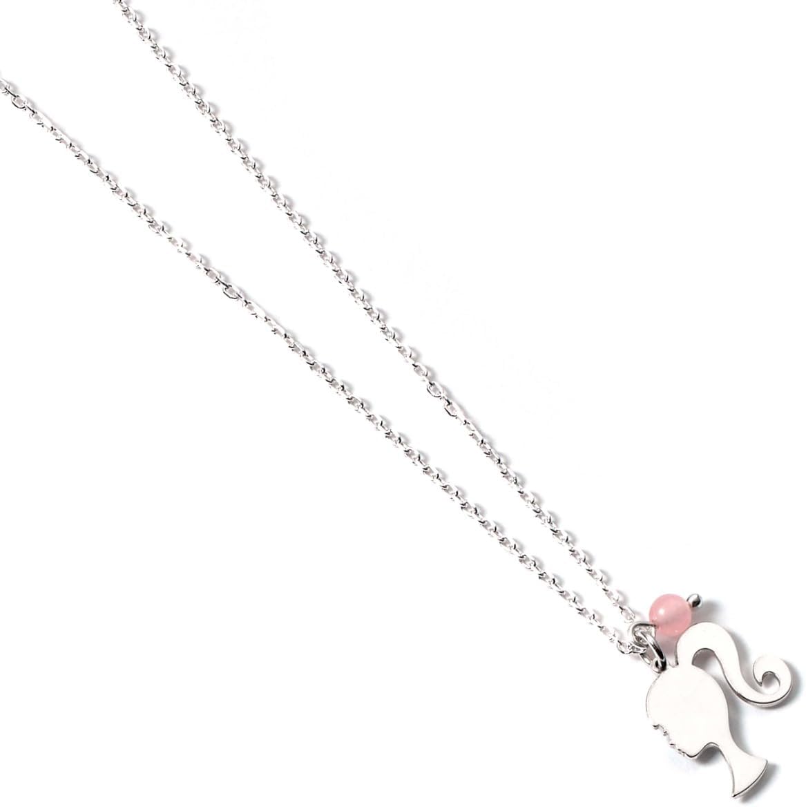 Barbie pendentif et collier argent Silhouette & Quartz Bead (argent sterling
