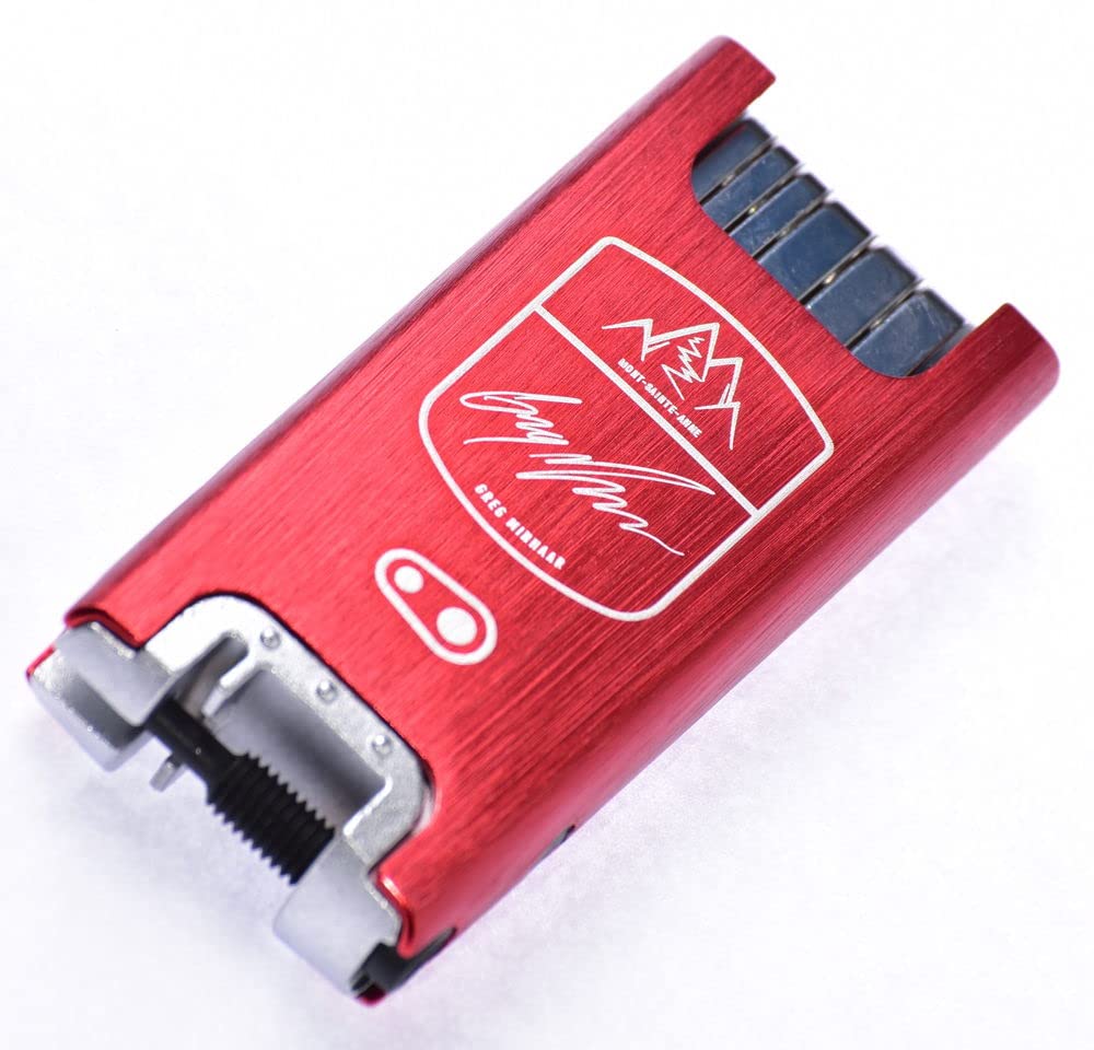 CRANKBROTHERS Crank Brothers Greg Minnaar Signature Series F15 Multi-Tool Mont-Sainte-Anne (Red), One Size