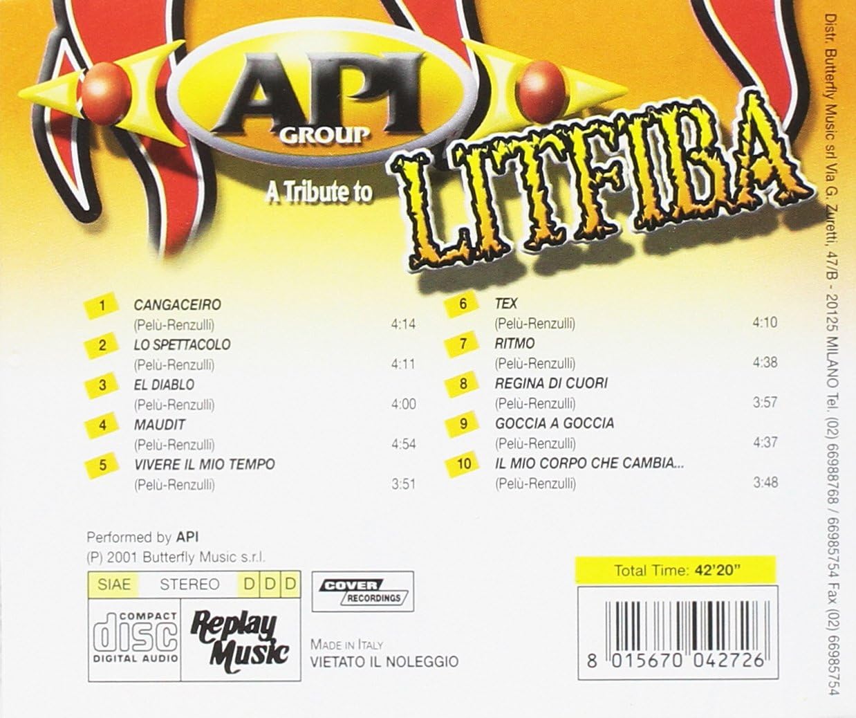 A Tribute To Litfiba