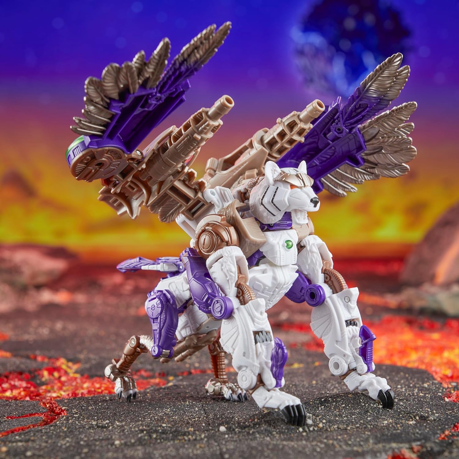 Transformers Legacy United Leader Class Beast Wars Universe Tigerhawk Action Figure