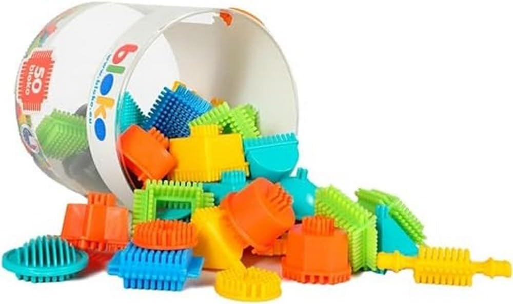 Bloko, BL503502 Constrution Block, 50 Pieces 50 Bloko