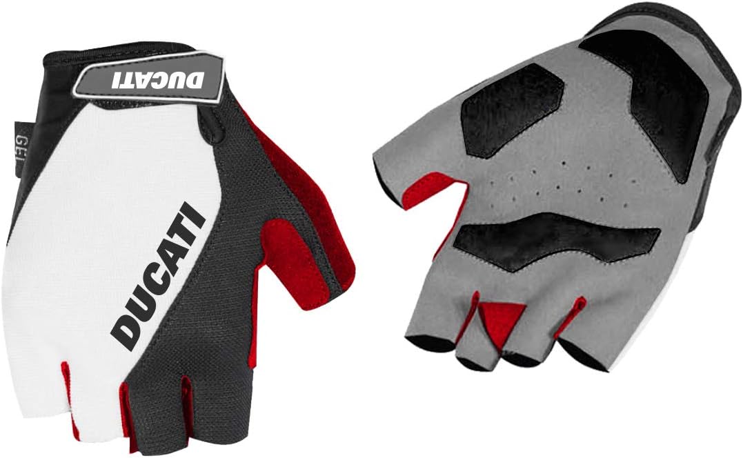 DUCATI Binaco Gloves for Bikes and Electric Scooters, One Size, Unisex,