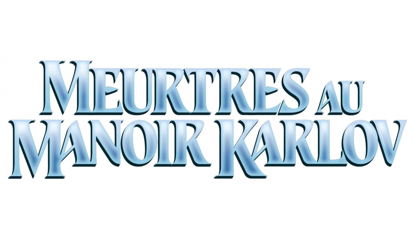Magic The Gathering Meurtres au manoir Karlov Pack d'avant-première *Francais*