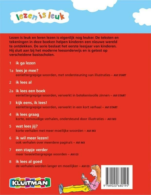 Uitgeverij Kluitman - Lezen is leuk - Lees je mee? AVI-Start