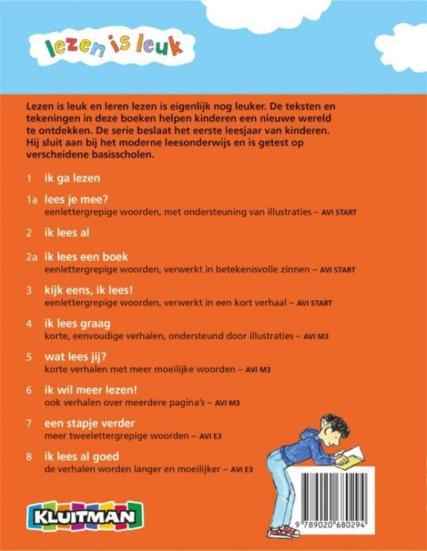 Uitgeverij Kluitman - Lezen is leuk - Ik lees een boek AVI-Start