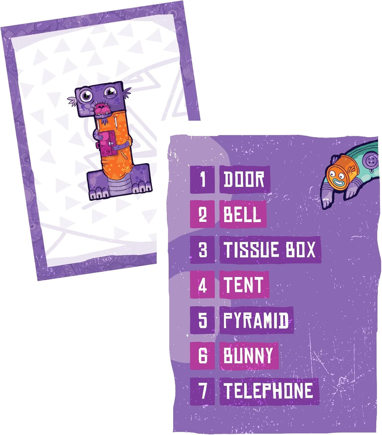 Matagot Alan & Bobby's Block and Guess Board Game - Team-Based Word Building Challenge! Cooperative Strategy Game for Kids and Adults, Ages 8+, 3-8 Players, 30 Minute Playtime, Made