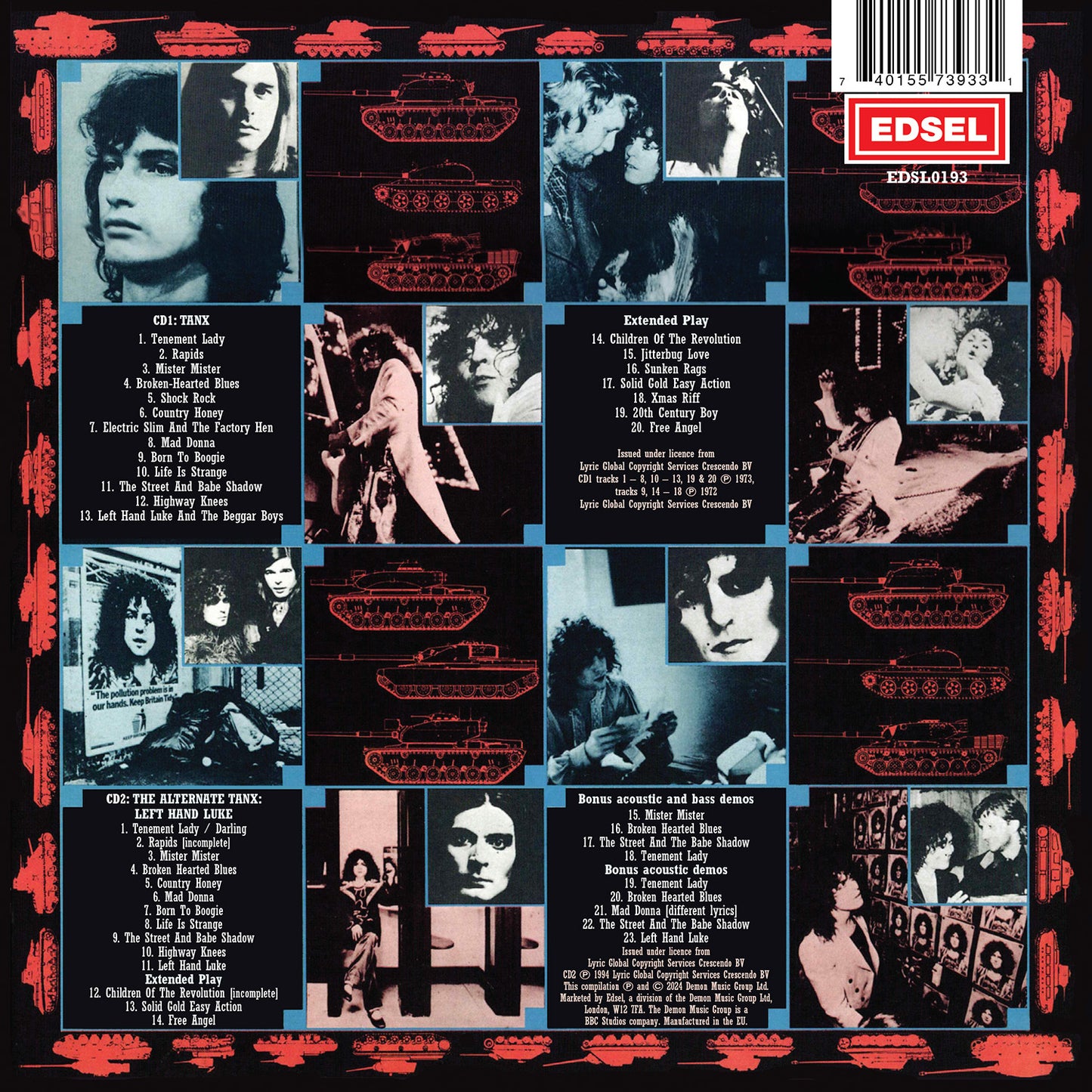 T. REX: Tanx (Deluxe Packaging