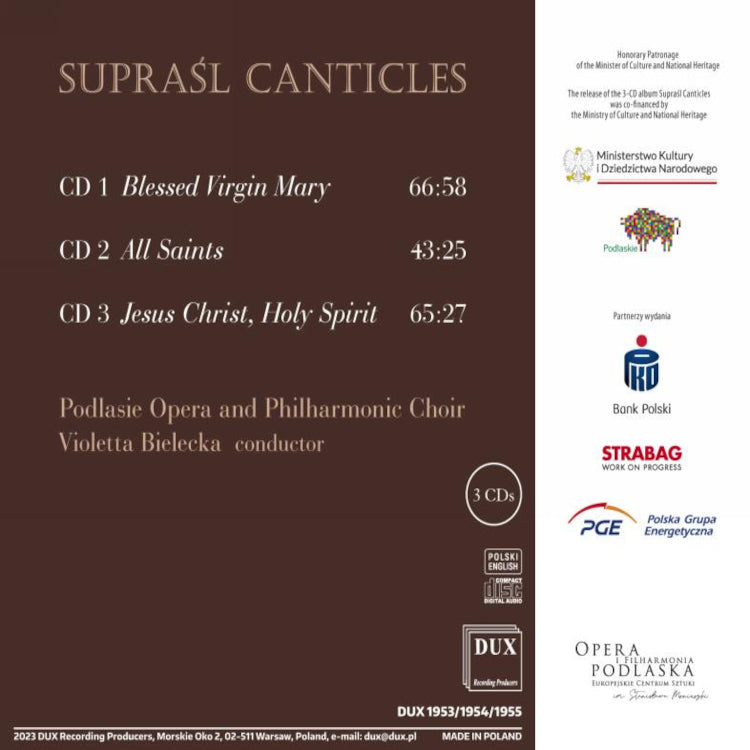 Suprasl Canticles