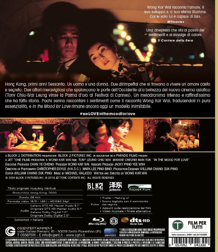 In The Mood For Love - (Italian Import)