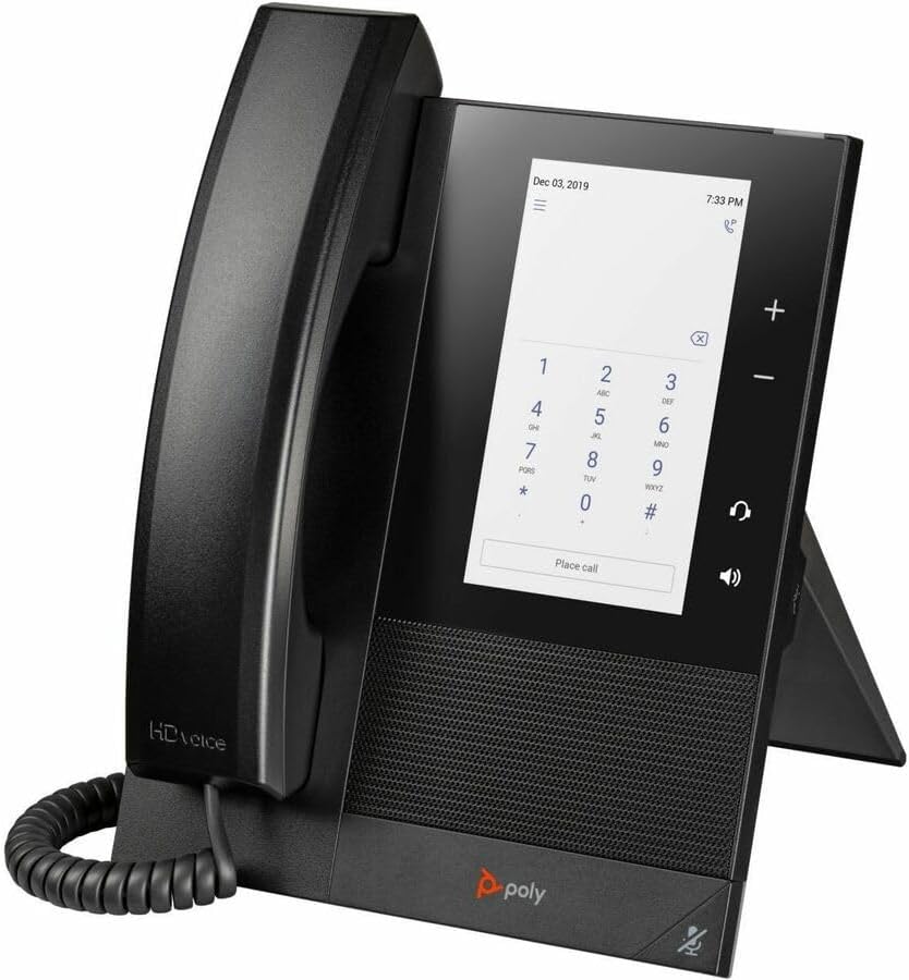Poly CCX 400 Desk Phone in der Microsoft Teams Variante (PoE, ohne Netzteil
