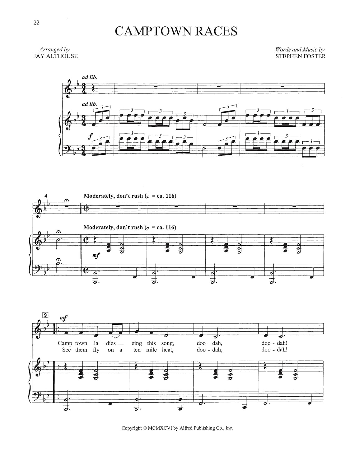 Folksongs For Solo Singers 2