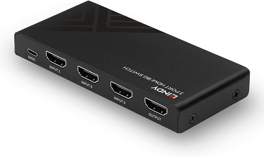 LINDY 3 Port HDMI 18G Switch