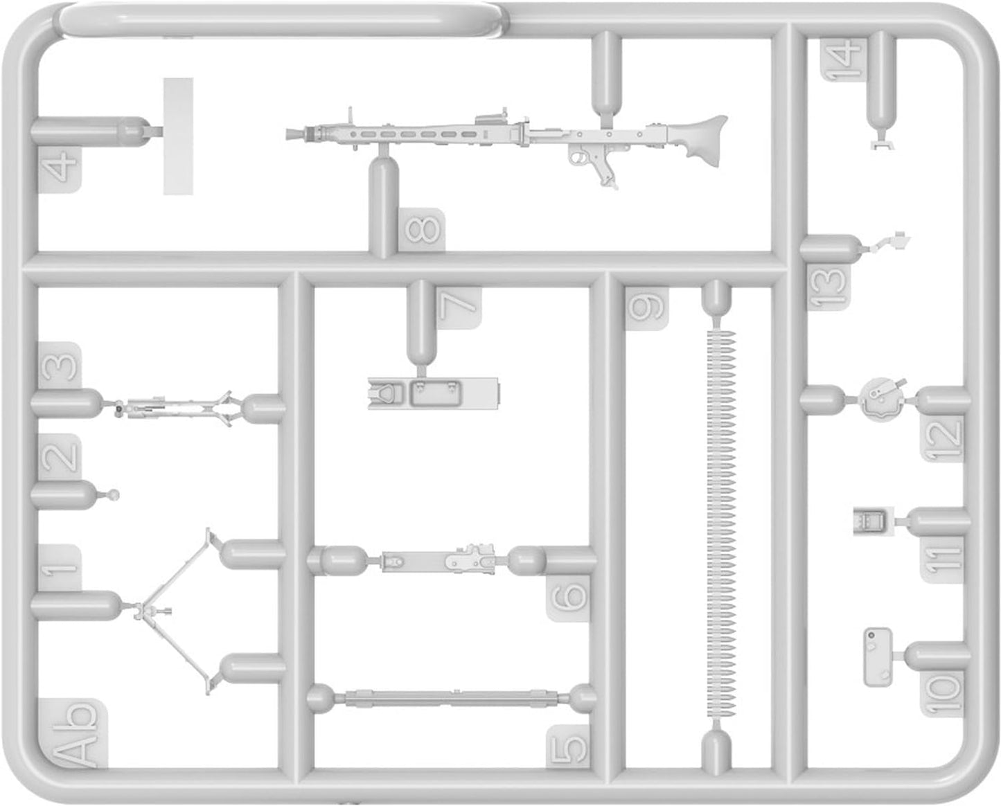 Miniart MIN35411 Scale Model, Unpainted