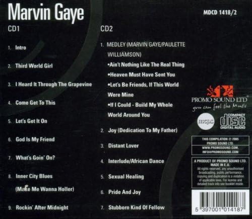 Marvin Gaye - Original Artist / Original Songs (2 Cd)