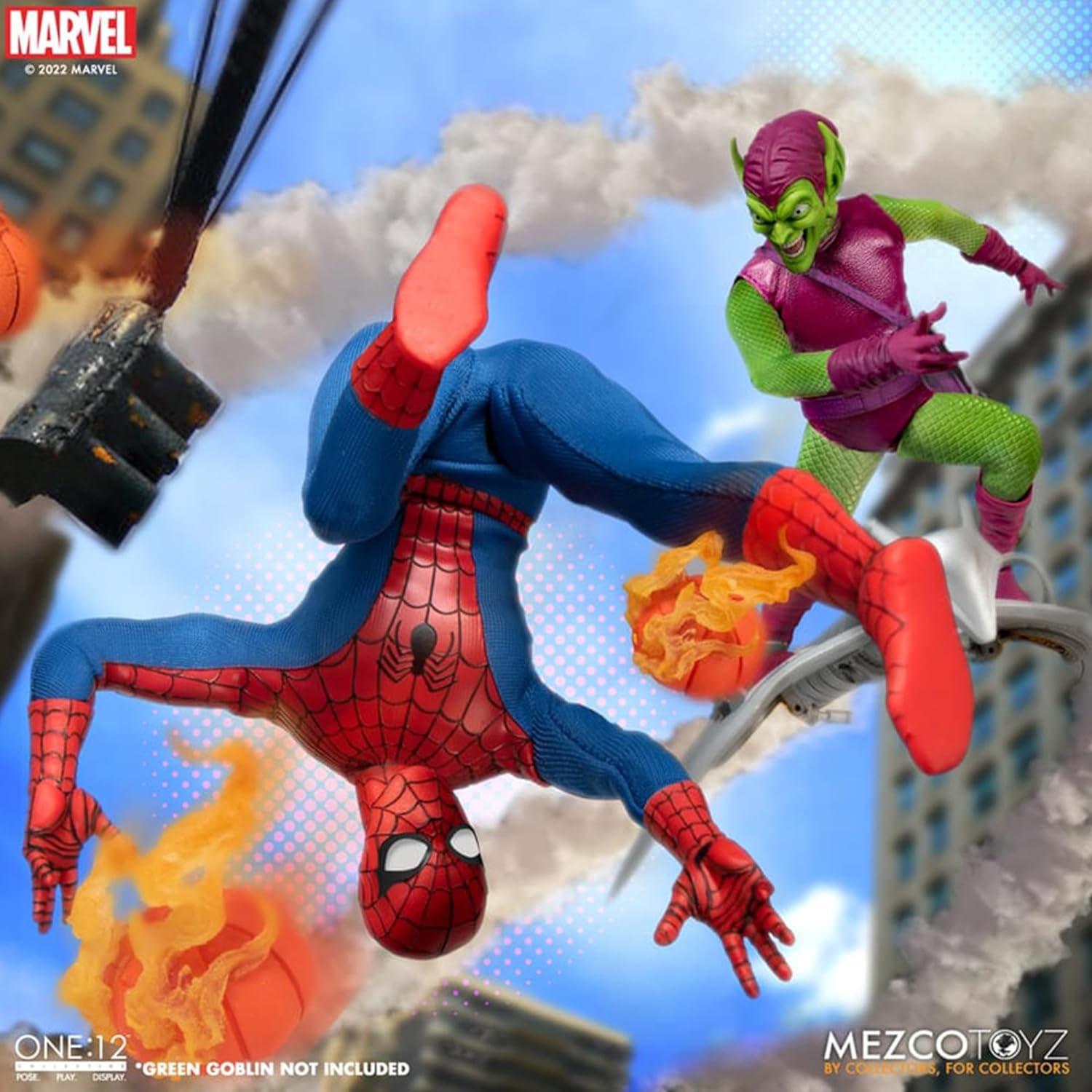 Mezco Toys Marvel Universe figurine 1/12 The Amazing Spider-Man - Deluxe Edition 16 cm
