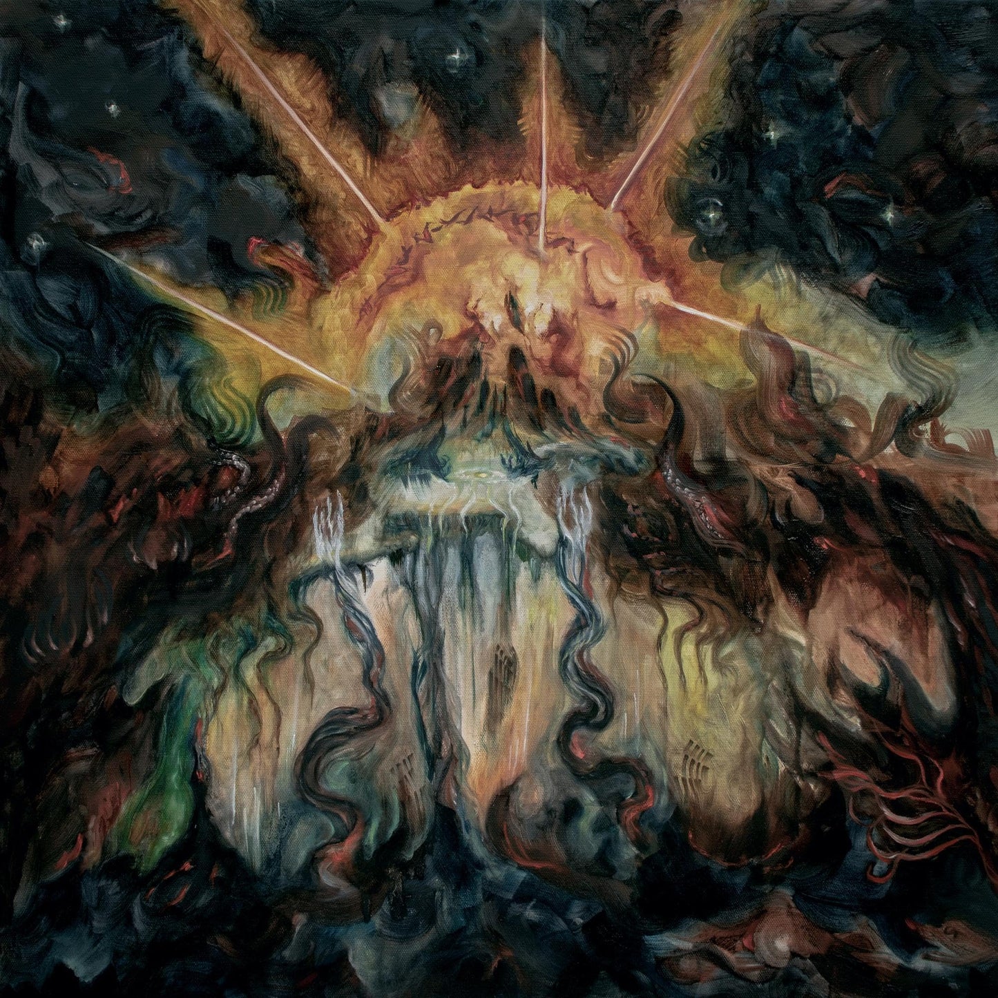 SOLAR CLOREX (OXBLOOD/YELLOW GALAXY EFFECT HEAVY VINYL)