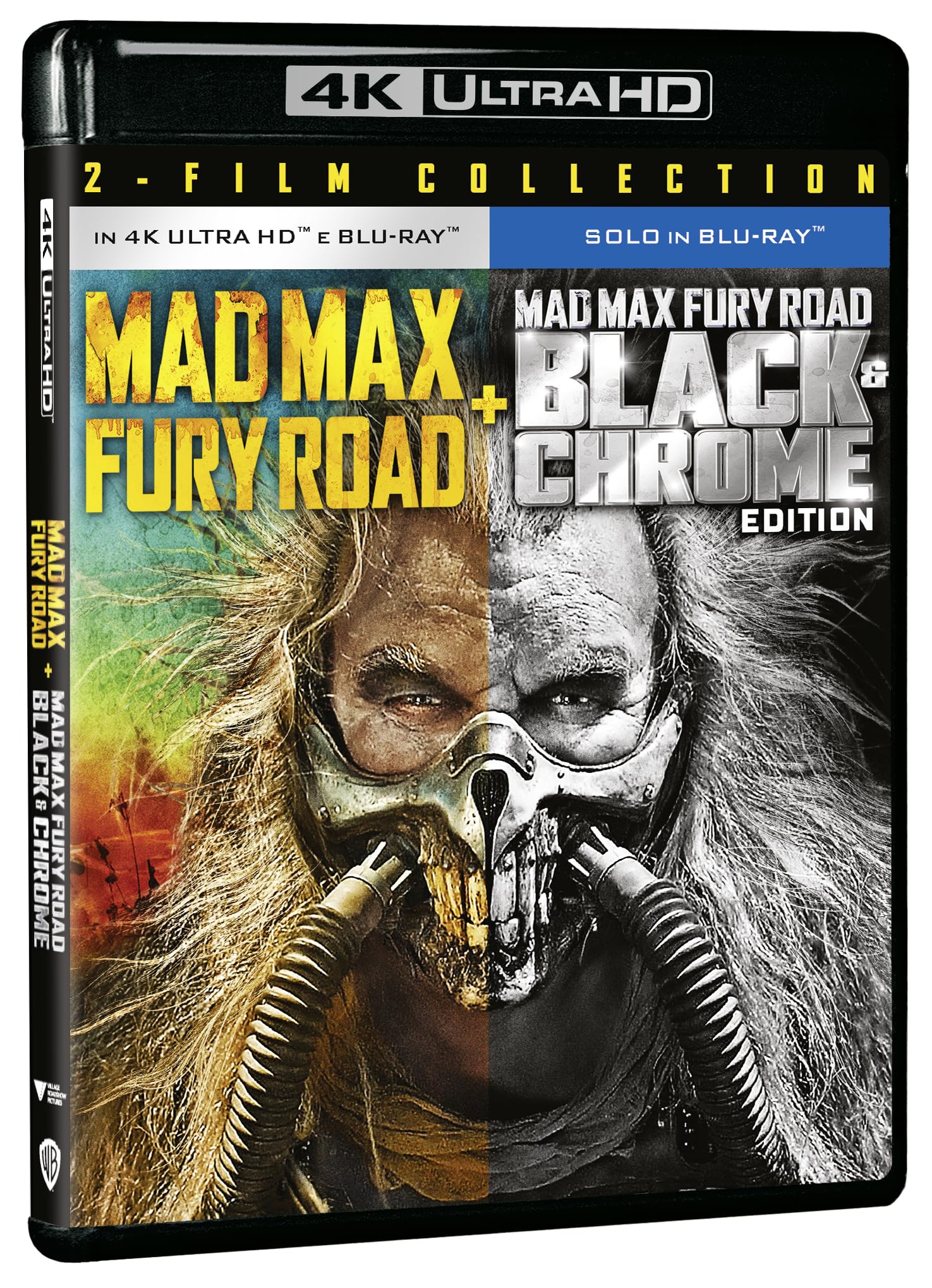 Mad Max 4: Fury Road + Black & Chrome (4K Ultra HD + Blu-ray)