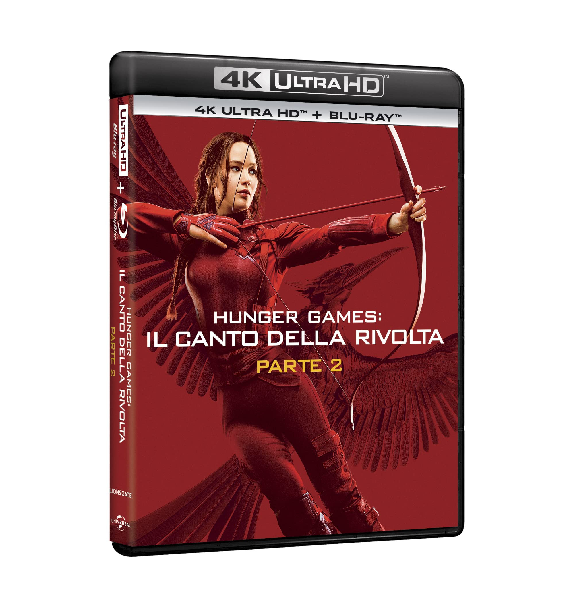 HUNGER GAMES - IL CANTO DELLA RIVOLTA P2 (4K Ultra HD + Blu-Ray