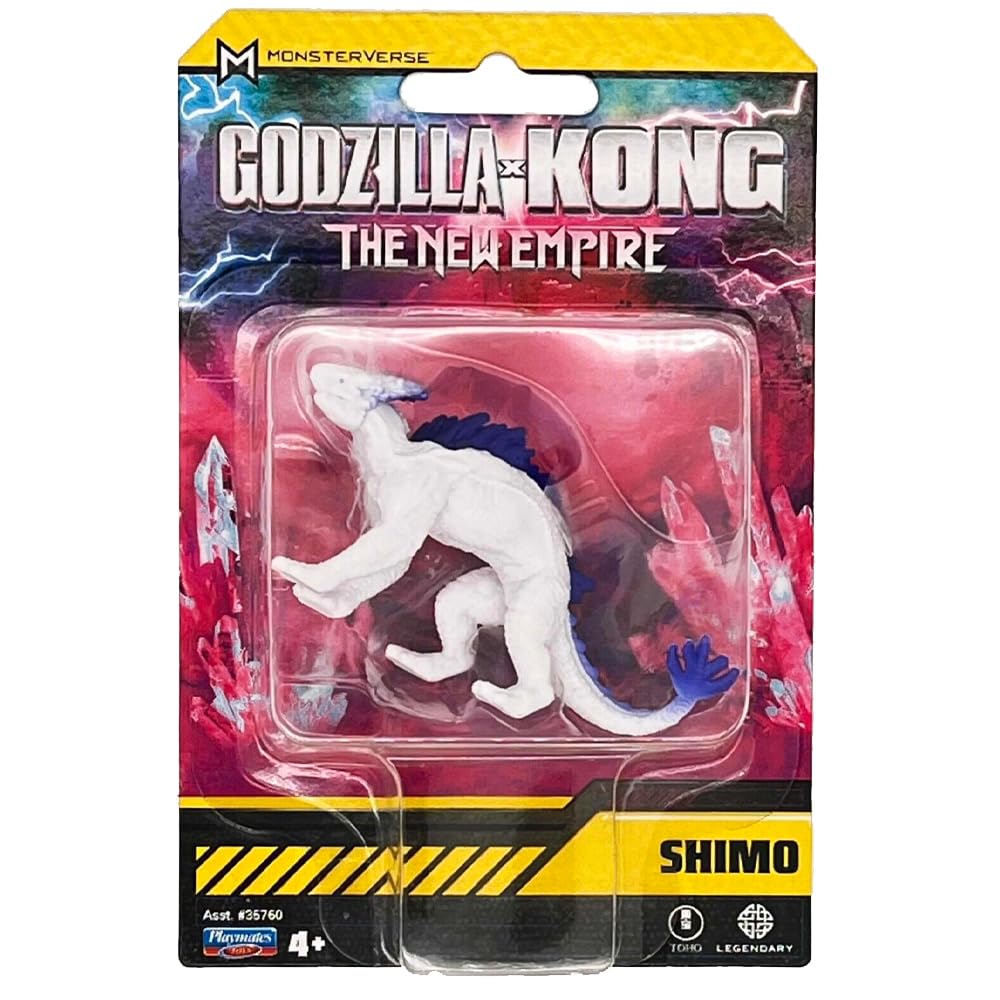 MonsterVerse Godzilla x Kong: The New Empire, 3.25 Inch Shimo Action Figure Toy, Iconic Collectable Movie Character in Unique Limited Edition Packaging, Suitable for Ages 4 Years+