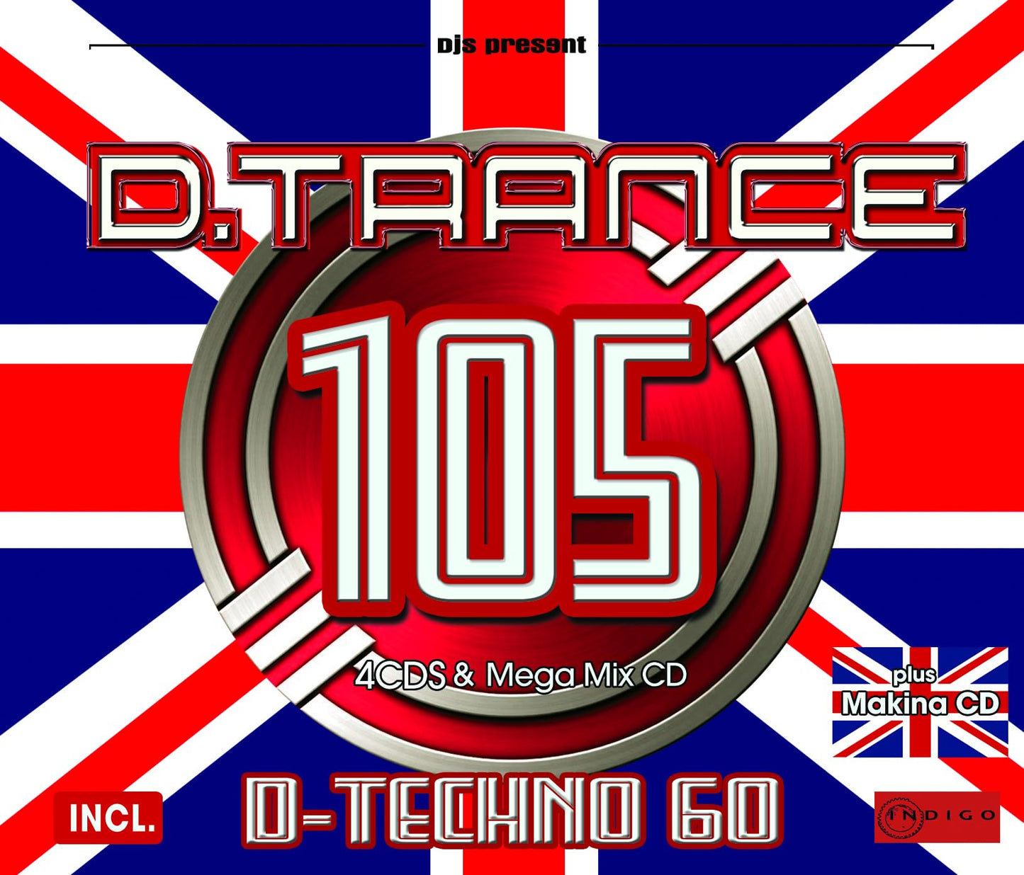 D.Trance 105 (Incl. d-Techno 60 & UK-Makina