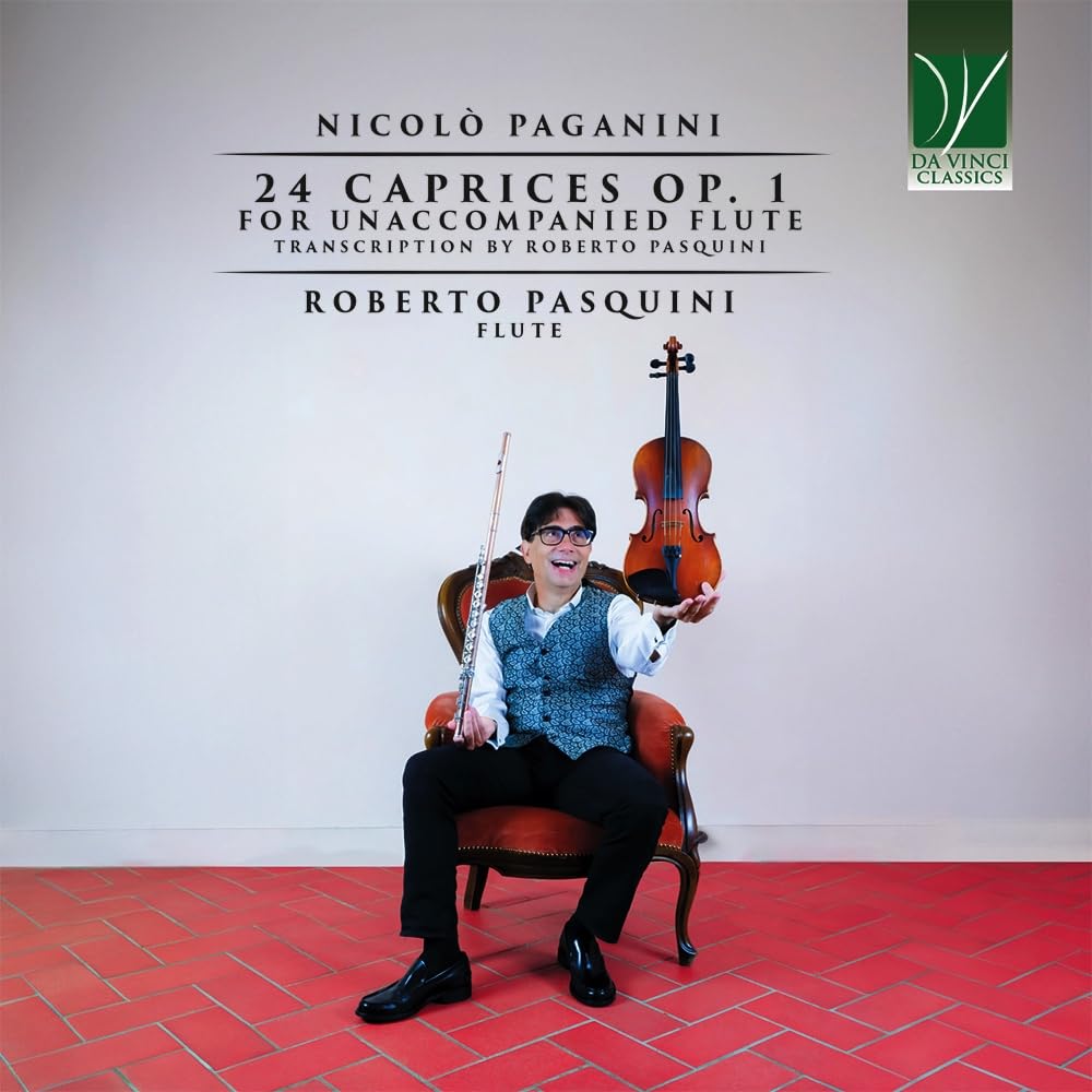 Paganini : 24 Caprices OP.1-pour Flûte Non Accompagnée