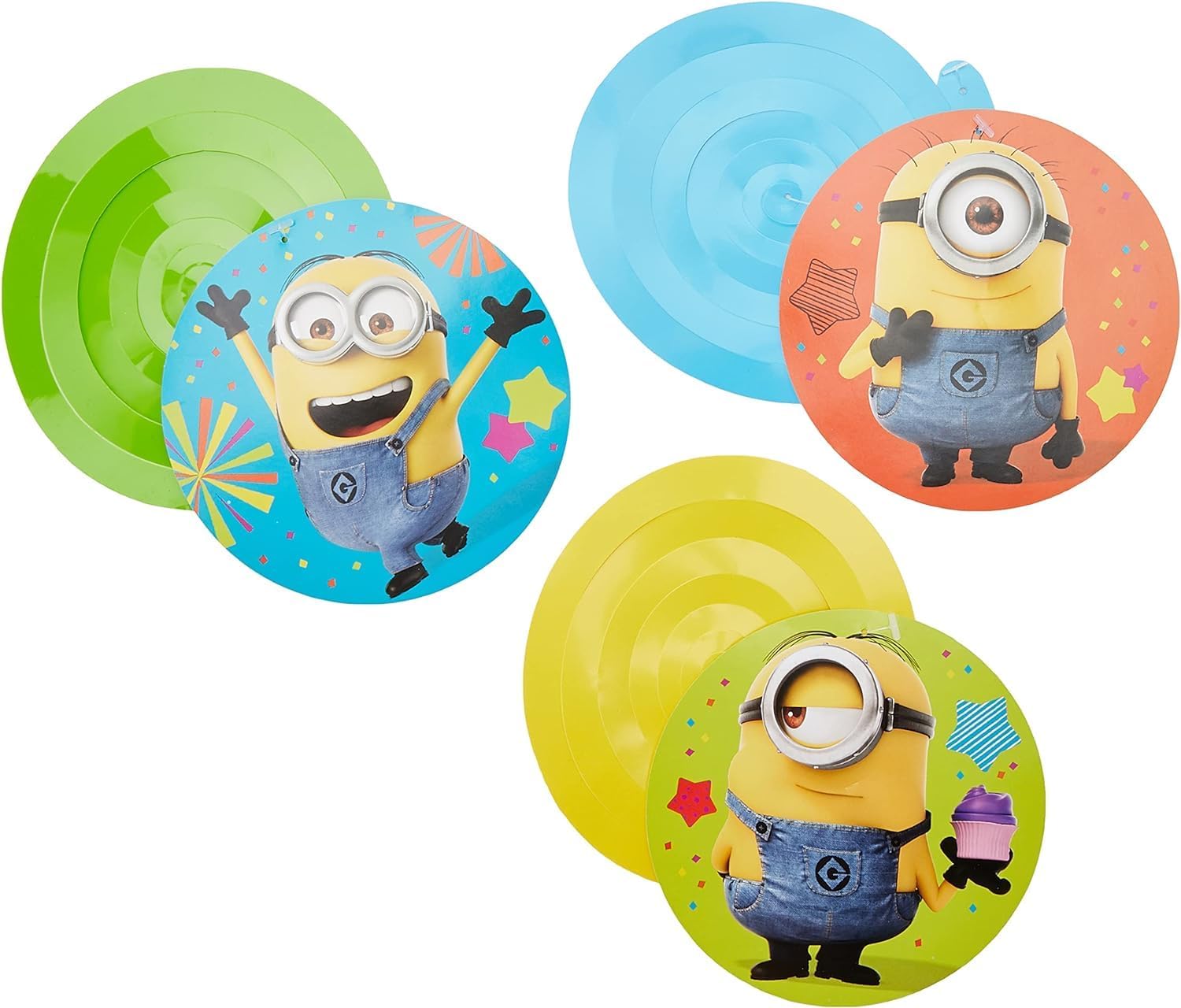 (PKT) Child Despicable Me Swirl Decorations