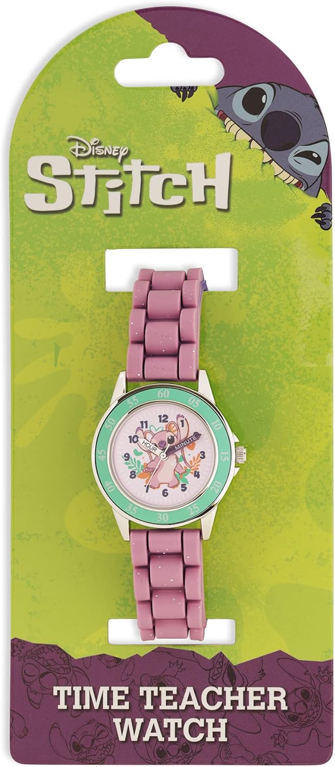 Disney Angel Printed Dial Time Teacher Watch