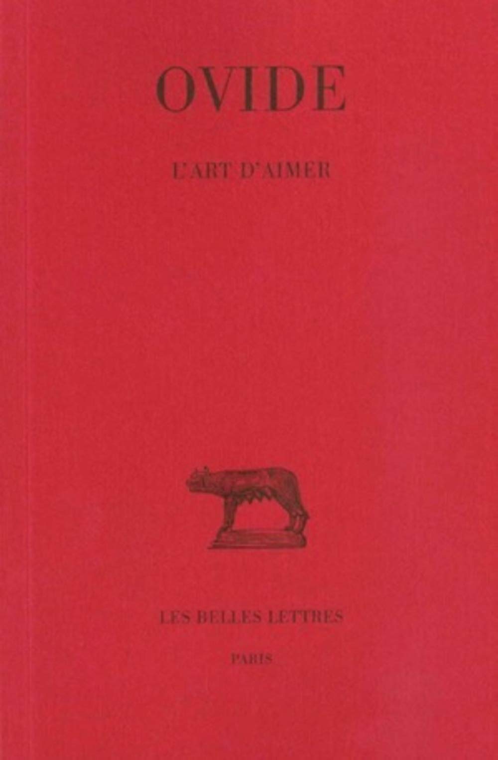 Ovide, l'Art d'Aimer