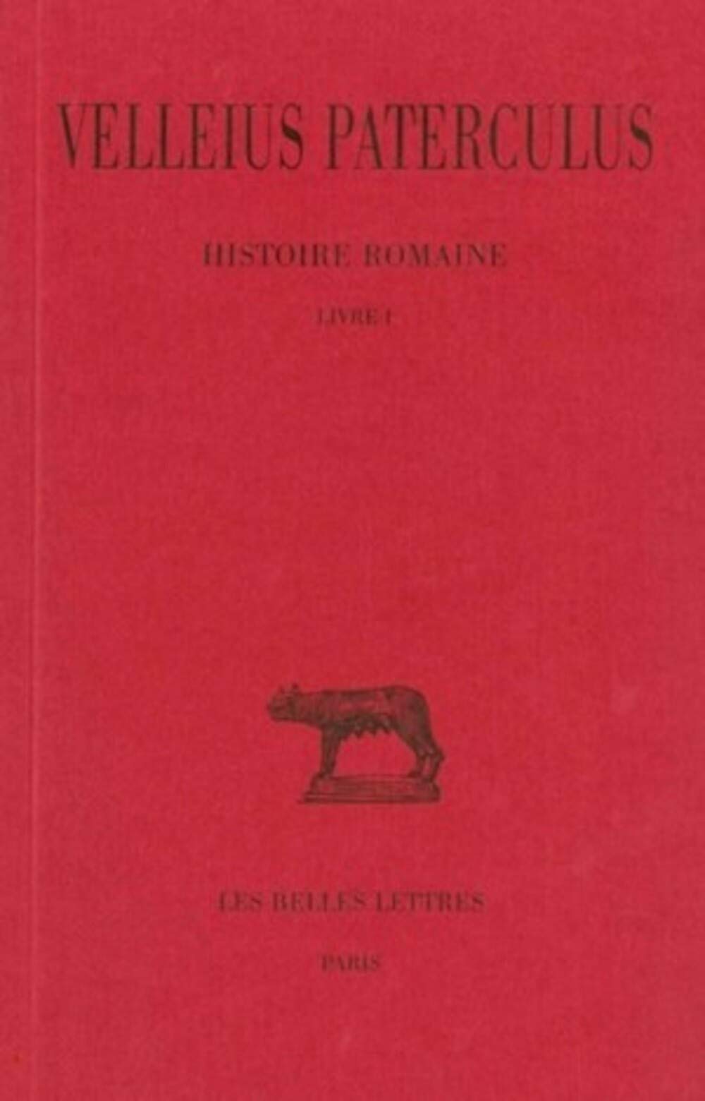 Velleius Paterculus, Histoire Romaine