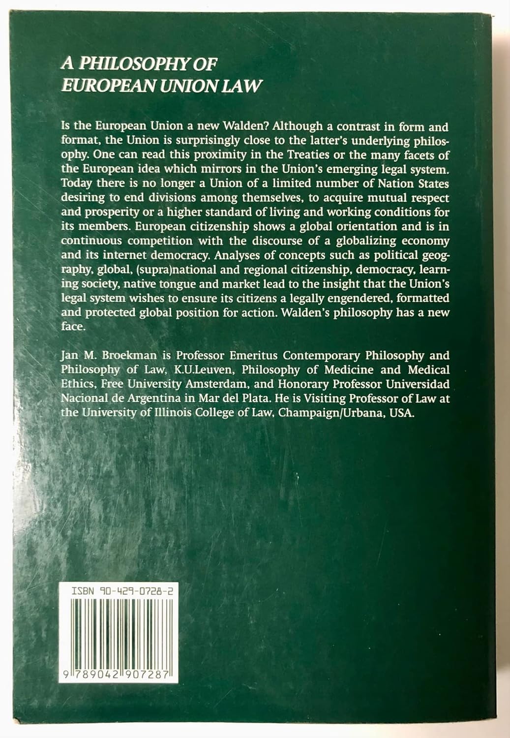 A Philosophy of European Union Law