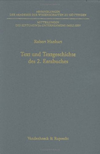 Text Und Textgeschichte Des 2. Esrabuches